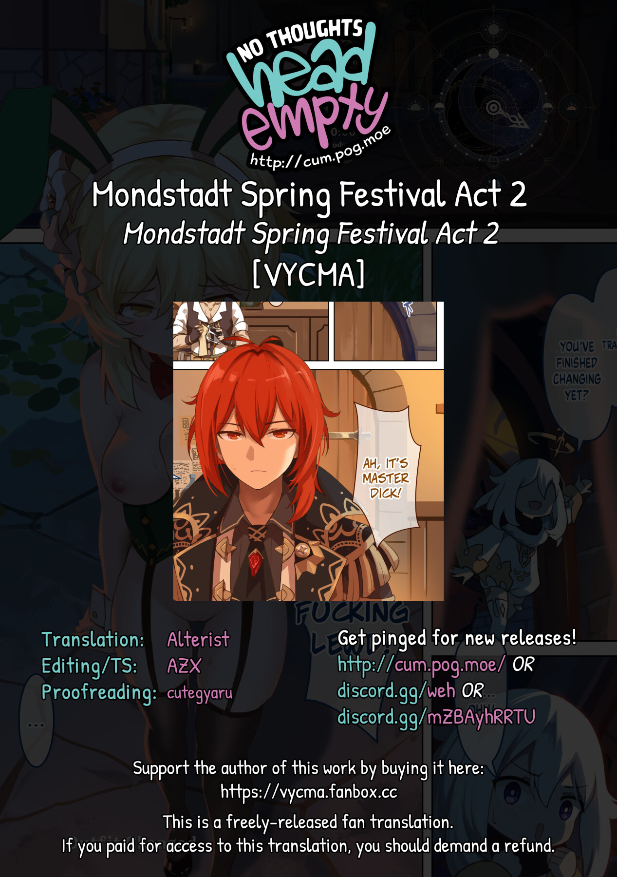 Hentai Manga Comic-Mondstadt Hot Springs Festival Act 2-Read-23